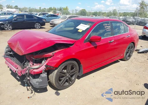 2016 Honda Accord Sport from USA, damaged, VIN 1HGCR2F58GA103626